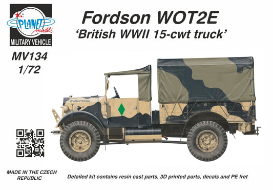 Planet Models PLAMV134 1:72 Fordson WOT2 E