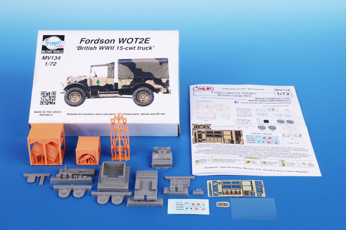 Planet Models PLAMV134 1:72 Fordson WOT2 E