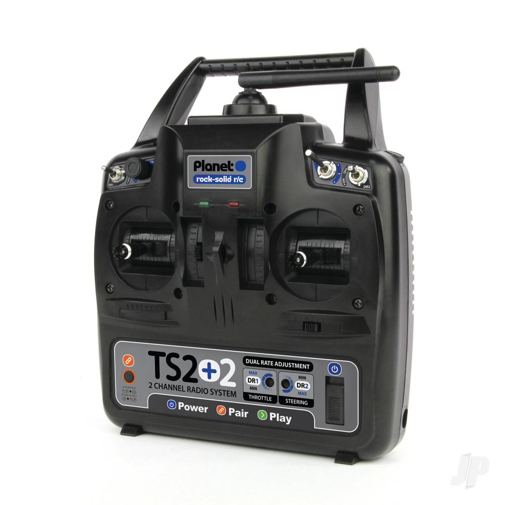 Planet TS2+2 2.4GHz 2-Channel Stick Transmitter with 2 Aux Channels with 6-channel Rx T02101