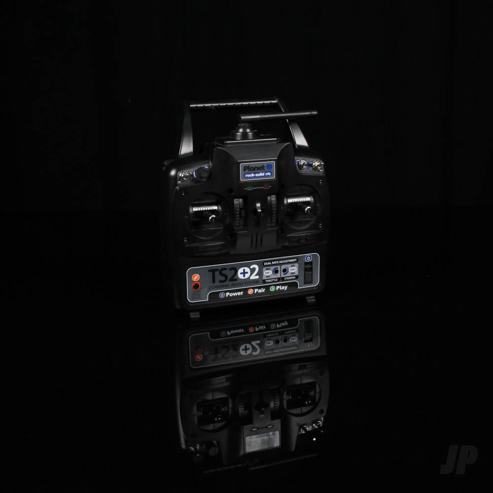 Planet TS2+2 2.4GHz 2-Channel Stick Transmitter with 2 Aux Channels with 6-channel Rx T02101