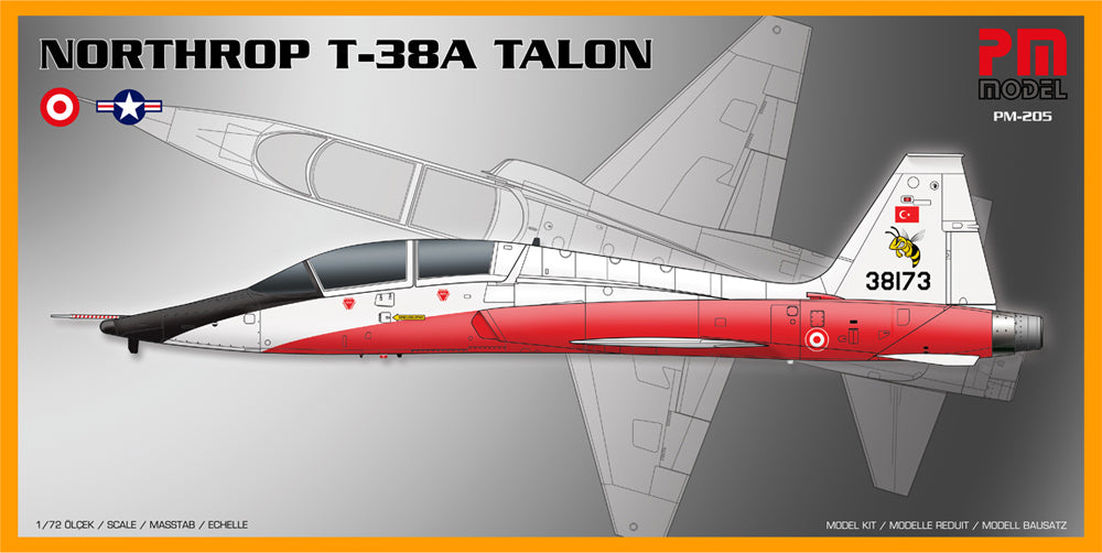 PM Model PM205 1:72 Re-issue! Northrop T-38A Talon