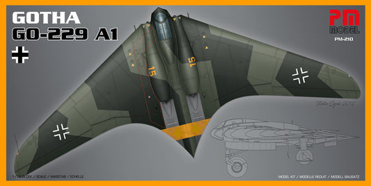 PM Model PM210 1:72 Re-issue! Horton Ho-229A-1