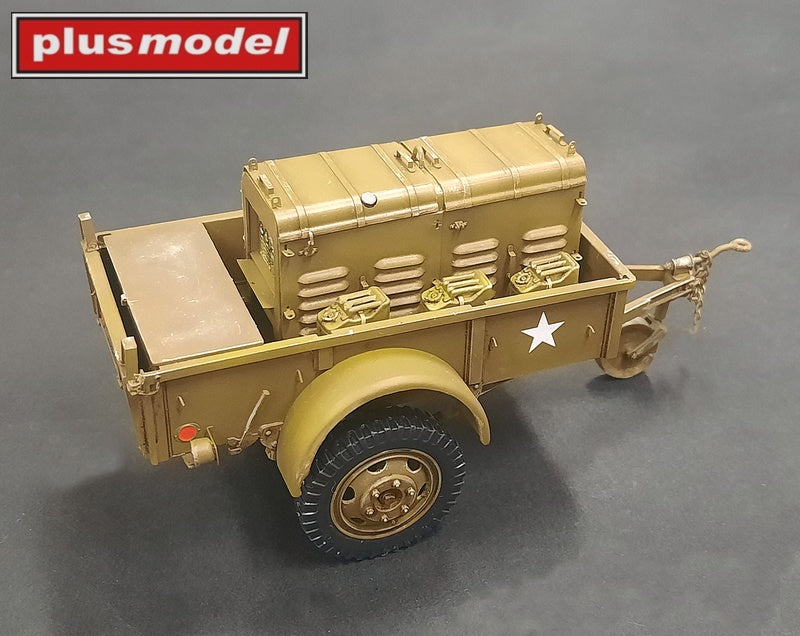 Plus Model PM542 1:35 U.S.Trailer with generator