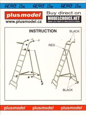 Plus Model PMAL4037 1:48 Ladder for Mikoyan MiG-21