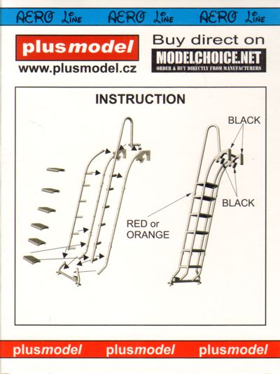 Plus Model PMAL4038 1:48 Ladder for Mikoyan MiG-23