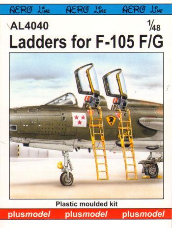 Plus Model PMAL4040 1:48 Ladders for Republic F-105F/F-105G