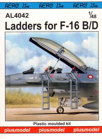 Plus Model PMAL4042 1:48 Ladders for General-Dynamics F-16B/F-16D