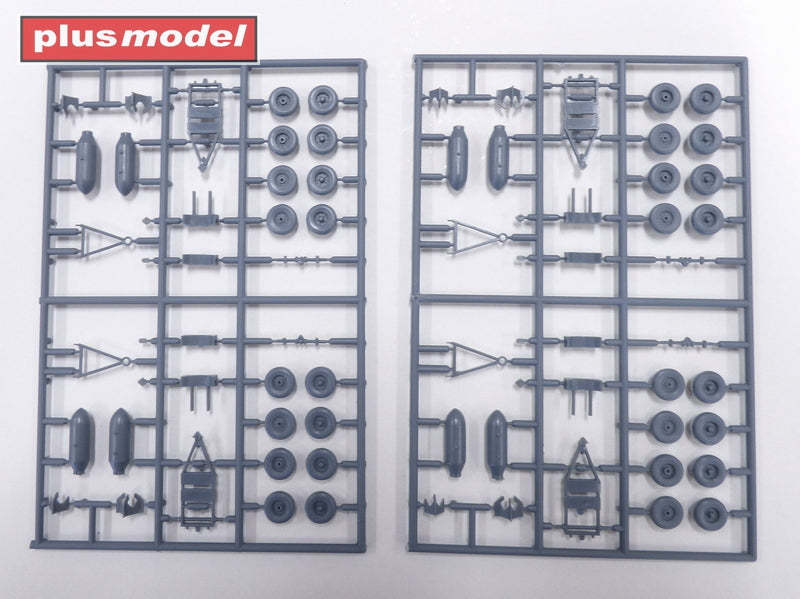 Plus Model PMAL4055 1:48 Mk.2 Bomb trailer THESE ARE PLASTIC NOT RESIN!