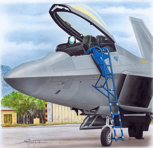 Plus Model PMAL4085 1:48 Ladder for Lockheed-Martin F-22A