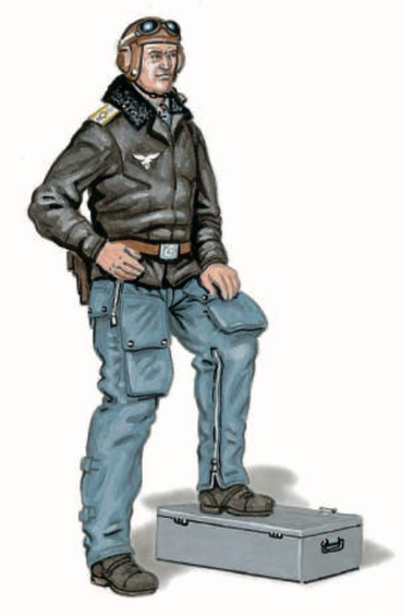 Plus Model PMAL4096 1:48 Pilot Messerschmitt Me-262 Schwalbe