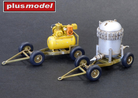 Plus Model PMAL4112 1:48 Trailers w/ Compressor & Fuel Filter