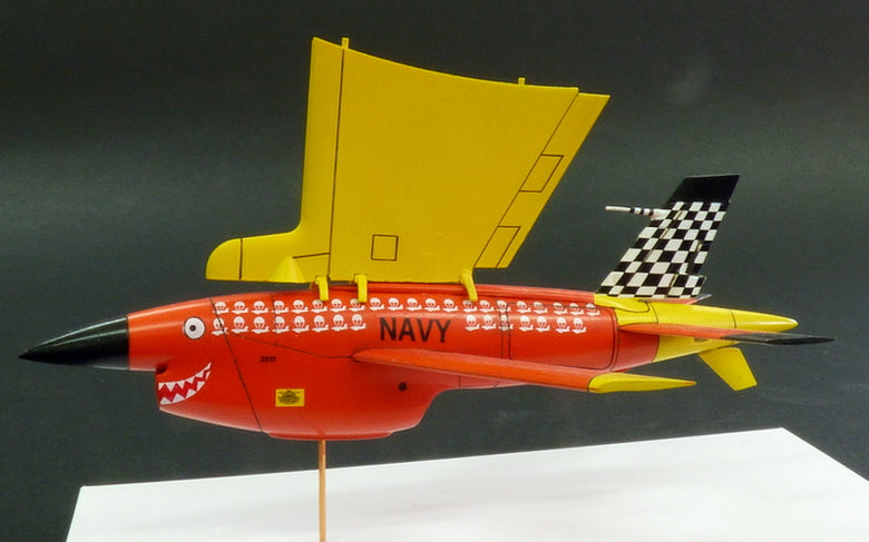 Plus Model PMAL7028 1:72 BQM-34 Firebee Unmanned Aircraft Plastic Kit