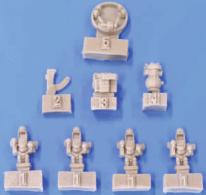 Plus Model PMAL7074 1:72 Bomb and gun sights for Boeing B-29 Superfortress