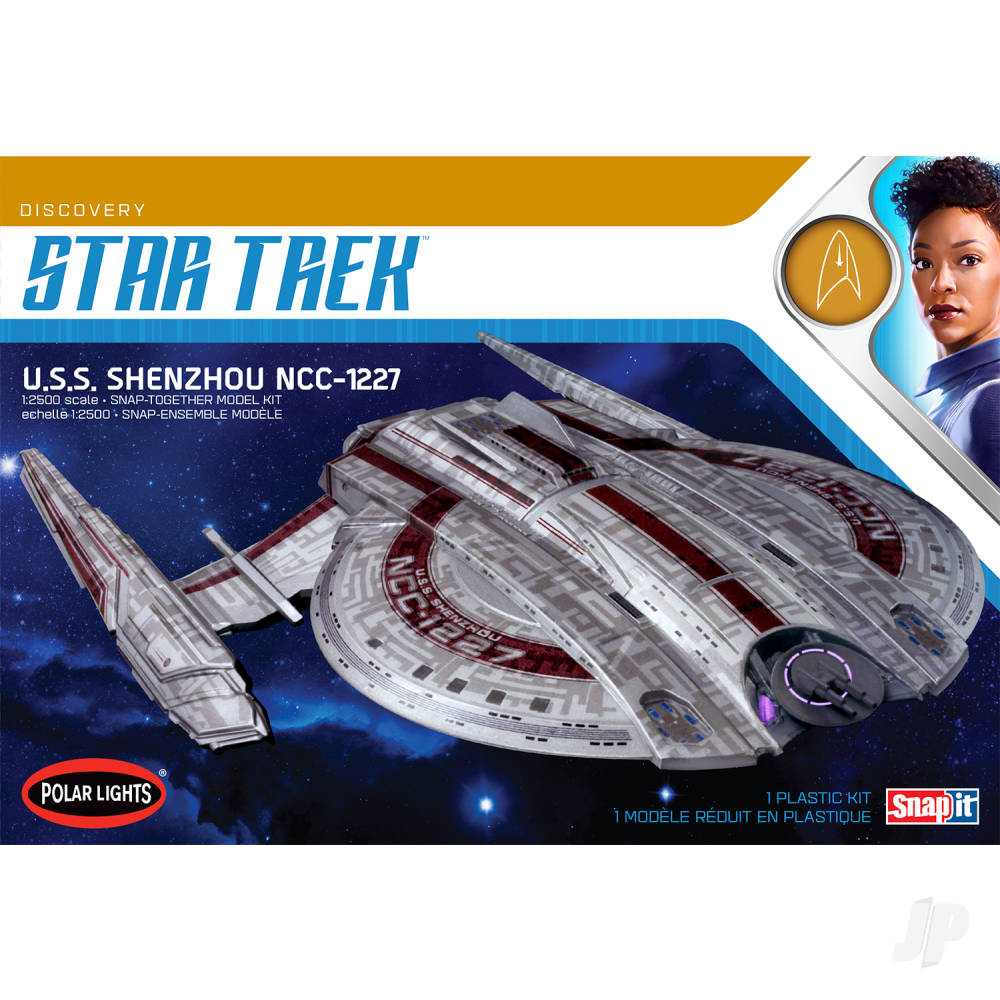 Polar Lights Star Trek USS Shenzhou (Snap) 2T 967M Model Kit