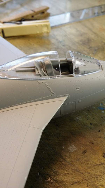 Pilot Replicas PR48A002 1:48 Saab J-29F Tunnan Swedish Plastic Kit