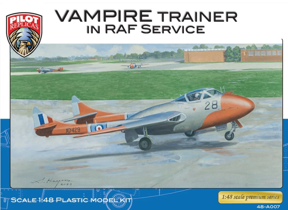 Pilot Replicas PR48A007 1:48 de Havilland Vampire T.11 in RAF Service
