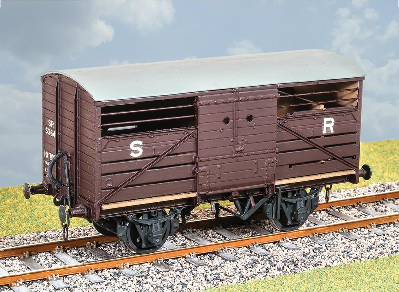 Parkside PS107 SR Standard Cattle Wagon O Gauge