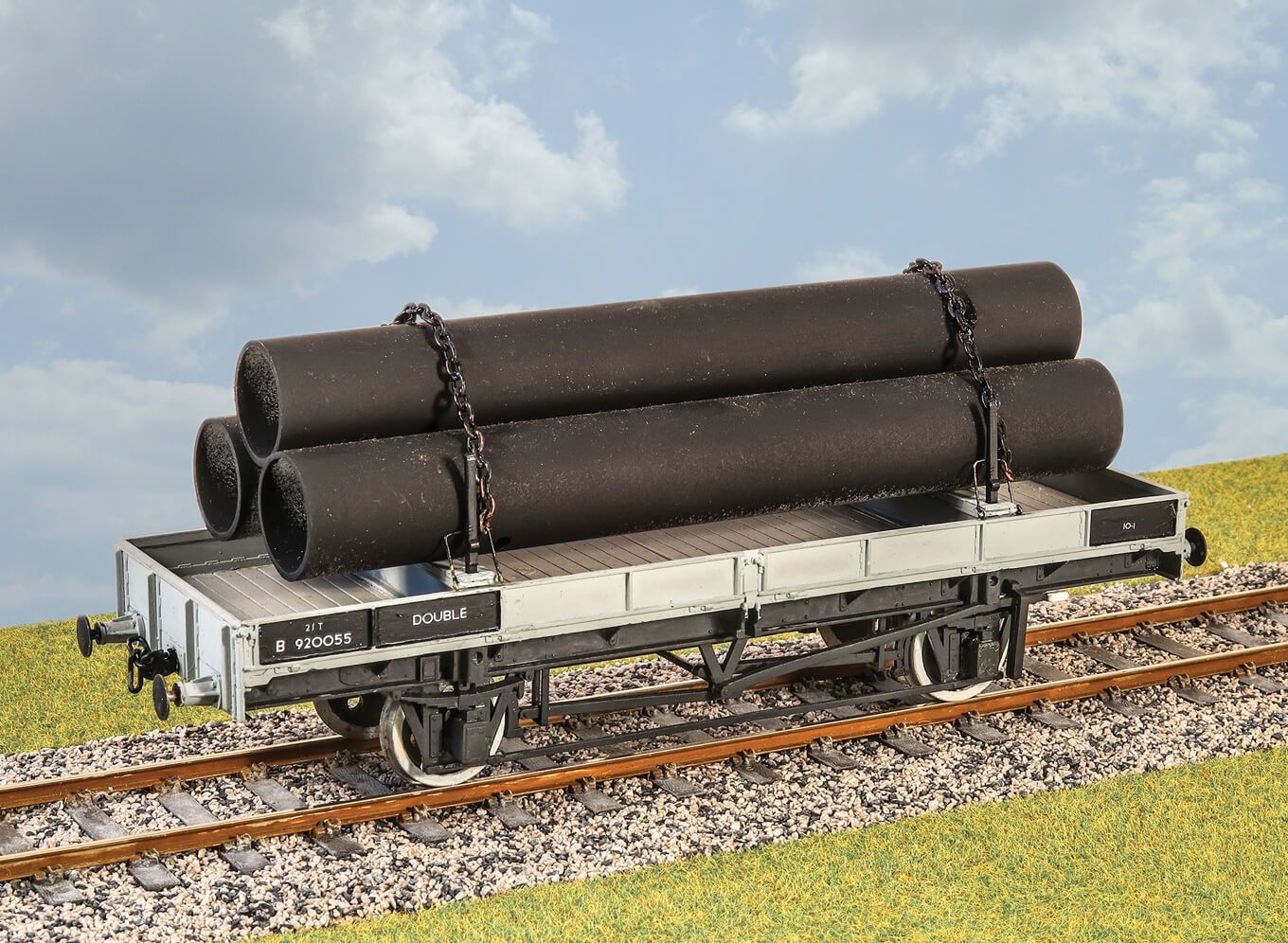 Parkside PS20 LNER/LMS/BR 21ton Double Bolster Wagon O Gauge