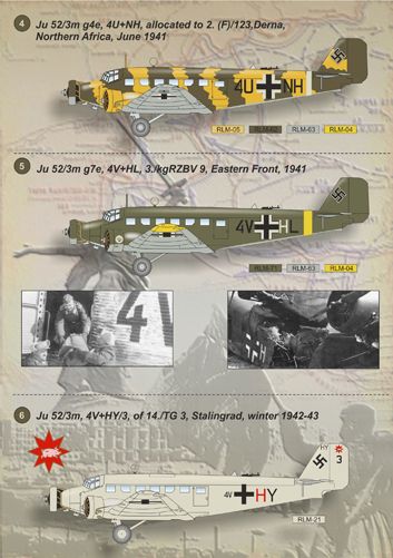 Print Scale PSL14404 1:144 Junkers Ju-52