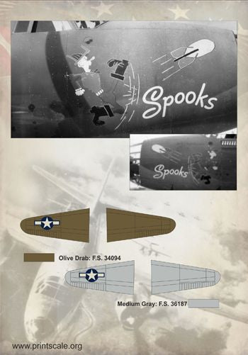 Print Scale PSL14407 1:144 Martin B-26 Marauder 1