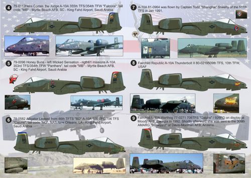 Print Scale PSL14411 1:144 Fairchild A-10A Thunderbolt II