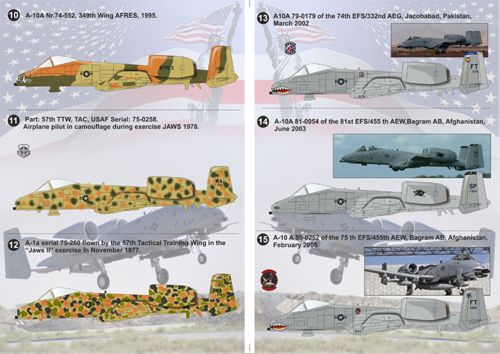 Print Scale PSL14411 1:144 Fairchild A-10A Thunderbolt II