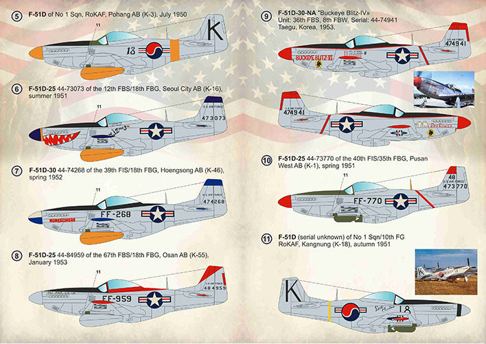 Print Scale PSL14422 1:144 North-American F-51 Mustang