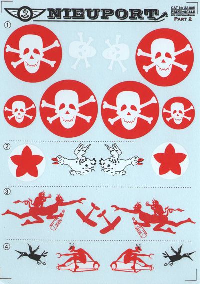 Print Scale PSL32005 1:32 Nieuport N.23/N.24 Part 2