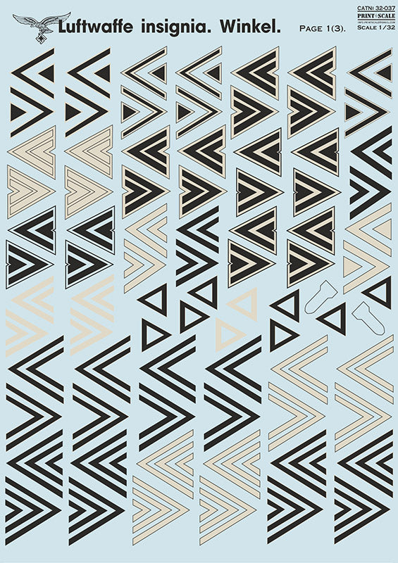 Print Scale PSL32037 1:32 Luftwaffe Insignia