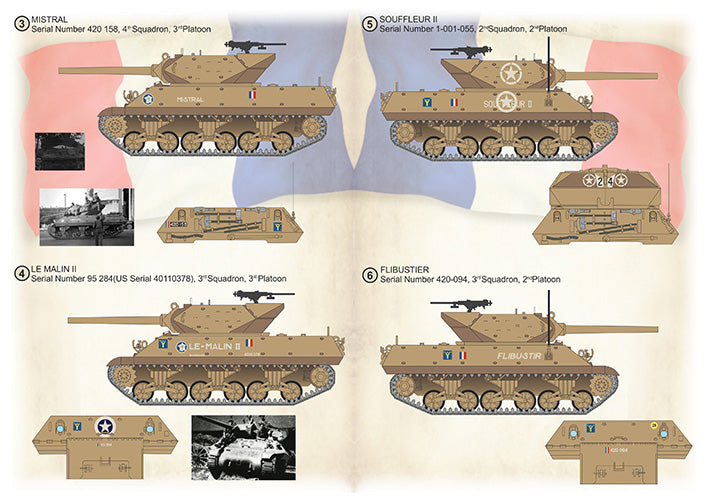 Print Scale PSL35-005 1:35 M10 Tank Destroyer RFM Decals