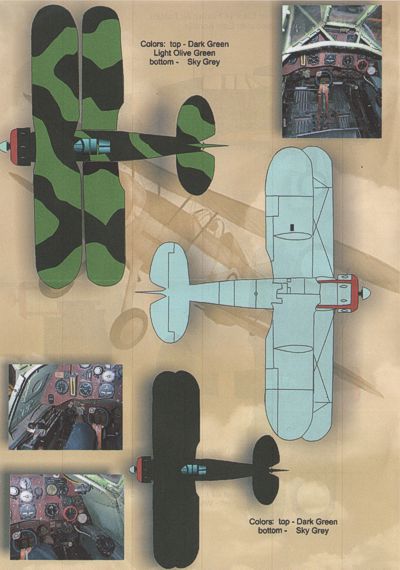 Print Scale PSL48011 1:48 Gloster Gladiator Mk.I/II Multi-National