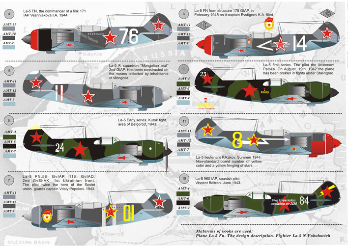 Print Scale PSL48019 1:48 Lavochkin La-5 Part 2