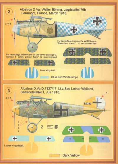 Print Scale PSL48023 1:48 Albatros D.V