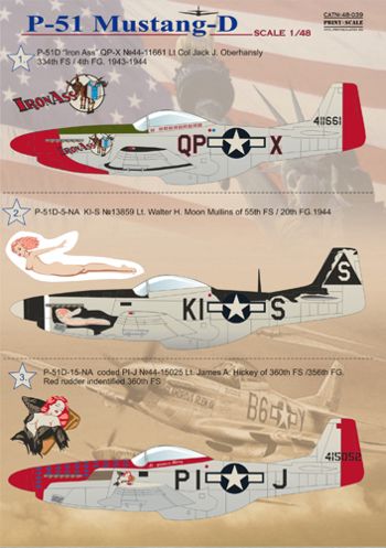 Print Scale PSL48039 1:48 North-American P-51D Mustang1