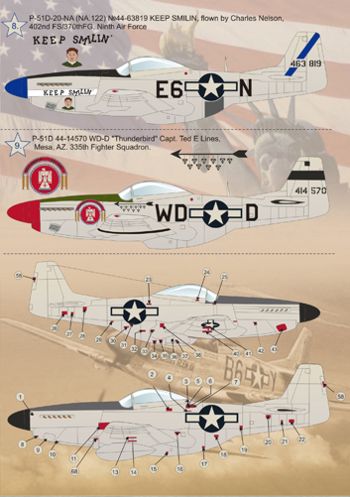 Print Scale PSL48039 1:48 North-American P-51D Mustang1