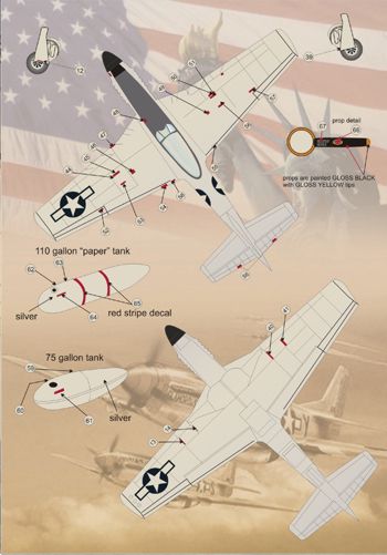 Print Scale PSL48039 1:48 North-American P-51D Mustang1