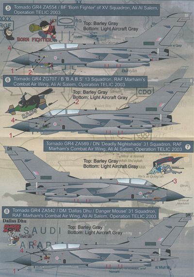 Print Scale PSL48041 1:48 Panavia Tornado Gr.4/Gr.4a Part 2