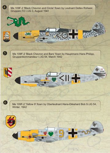 Print Scale PSL48049 1:48 Messerschmitt Bf-109F-2 Part 2 1