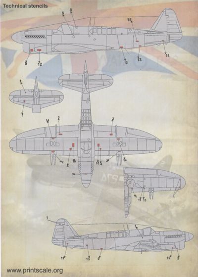 Print Scale PSL48058 1:48 Fairey Firefly F Mk.I / FR Mk.I 1
