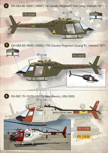 Print Scale PSL48060 1:48 Bell OH-58 'Kiowa' 1