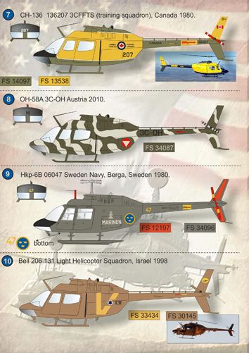 Print Scale PSL48061 1:48 Bell OH-58 'Kiowa' 1