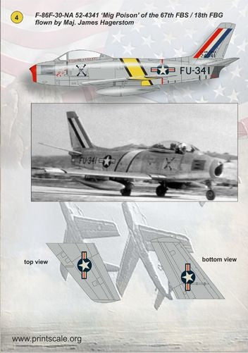 Print Scale PSL48065 1:48 North-American F-86E Sabre Part 2