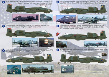Print Scale PSL48072 1:48 Fairchild A-10 Thunderbolt II Part 1 1