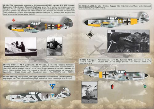 Print Scale PSL48074 1:48 Messerschmitt Bf-109G 'Gustav'