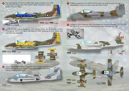 Print Scale PSL48076 1:48 Cessna A-37/T-37 Dragonfly 1