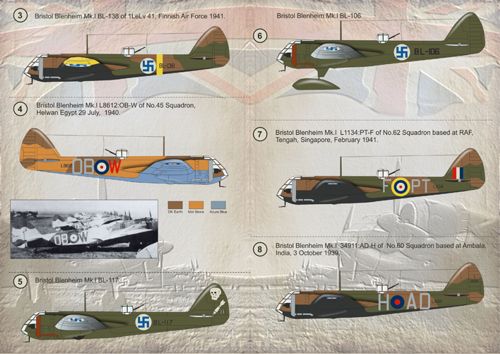 Print Scale PSL48081 1:48 Bristol Blenheim Mk.IF