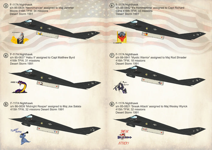 Print Scale PSL48112 1:48 Lockheed F-117A Nighthawk Part 2