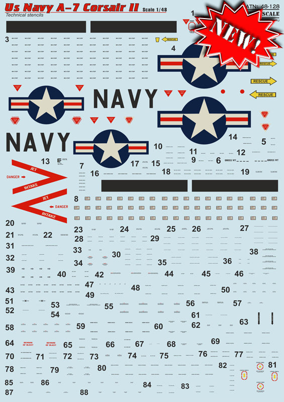 Print Scale PSL48128 1:48 U.S