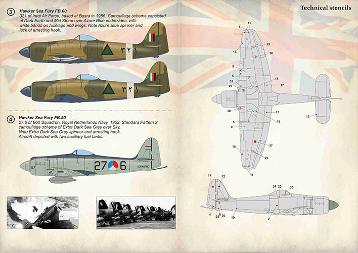 Print Scale PSL48142 1:48 Hawker Sea Fury Part 2 1