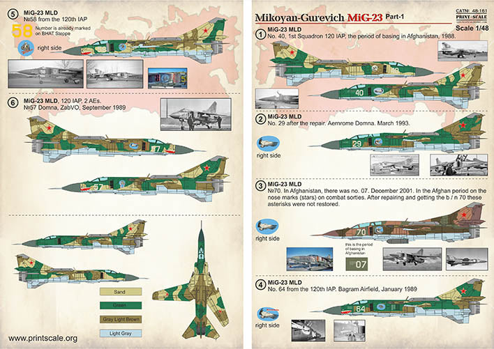 Print Scale PSL48161 1:48 Mikoyan MiG-23 1